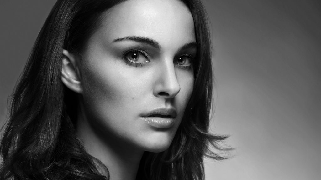 natalie portman monochrome 5k scaled 1
